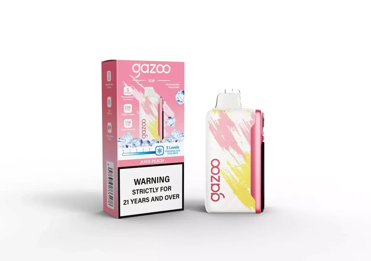 GAZOO ICE 20000 Puffs - Juice Peach disposable vape Australia