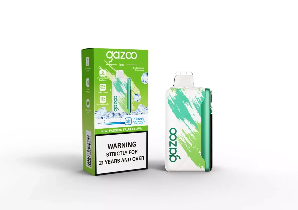 GAZOO ICE 20000 Puffs - Kiwi Passion Fruit Guava disposable vape Australia