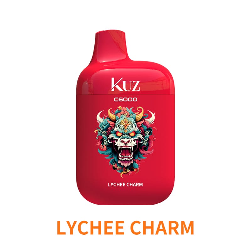 KUZ C6000 PUFFS - LYCHEE CHARM disposable vape Australia