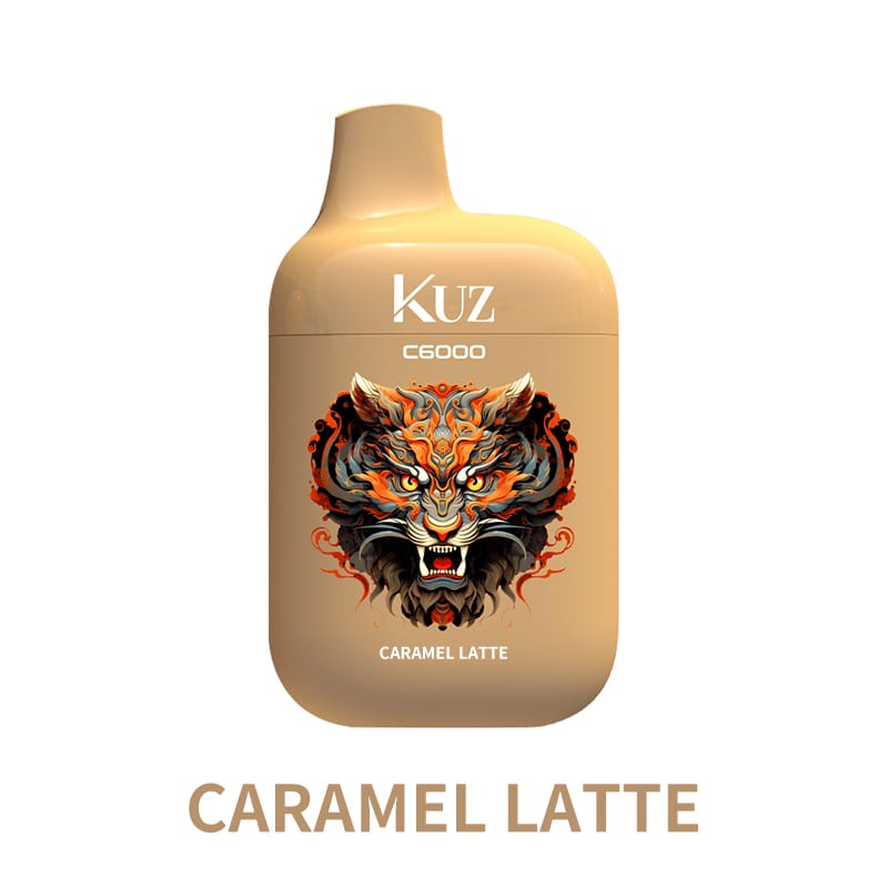 KUZ C6000 PUFFS - CARAMEL LATTE disposable vape Australia