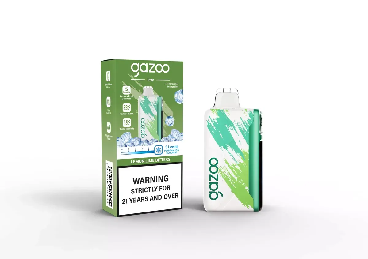 GAZOO ICE 20000 Puffs - Lemon Lime Bitters disposable vape Australia