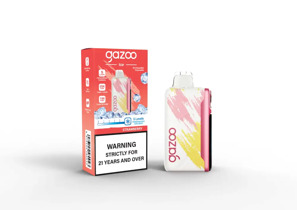 GAZOO ICE 20000 Puffs - Chuppa Chupps Strawberry disposable vape Australia