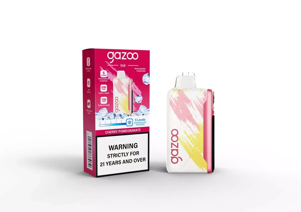 GAZOO ICE 20000 Puffs - Cherry Pomegranate disposable vape Australia
