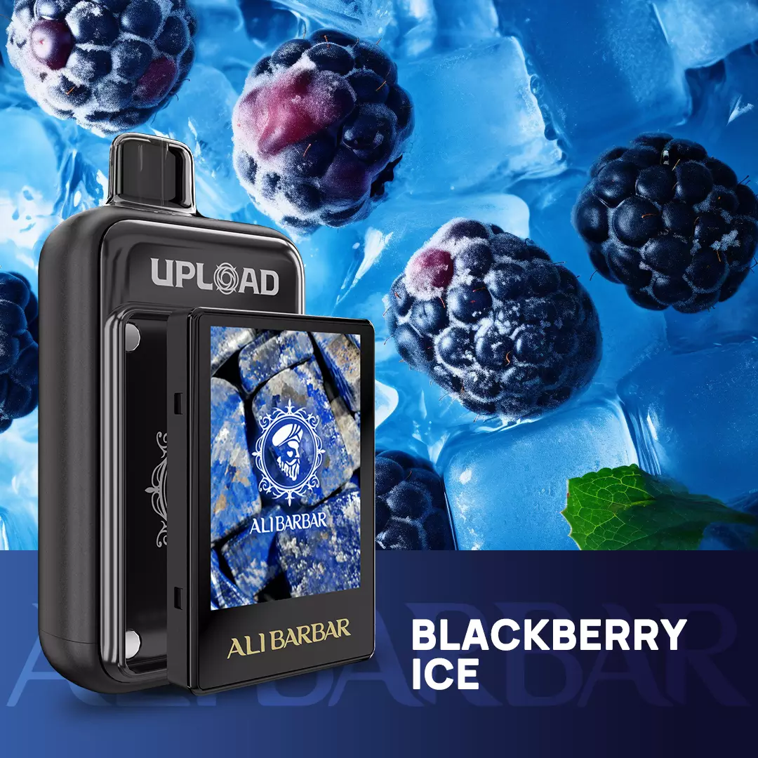 ALIBARBAR UPLOAD 25000 PUFFS - Blackberry Ice disposable vape Australia