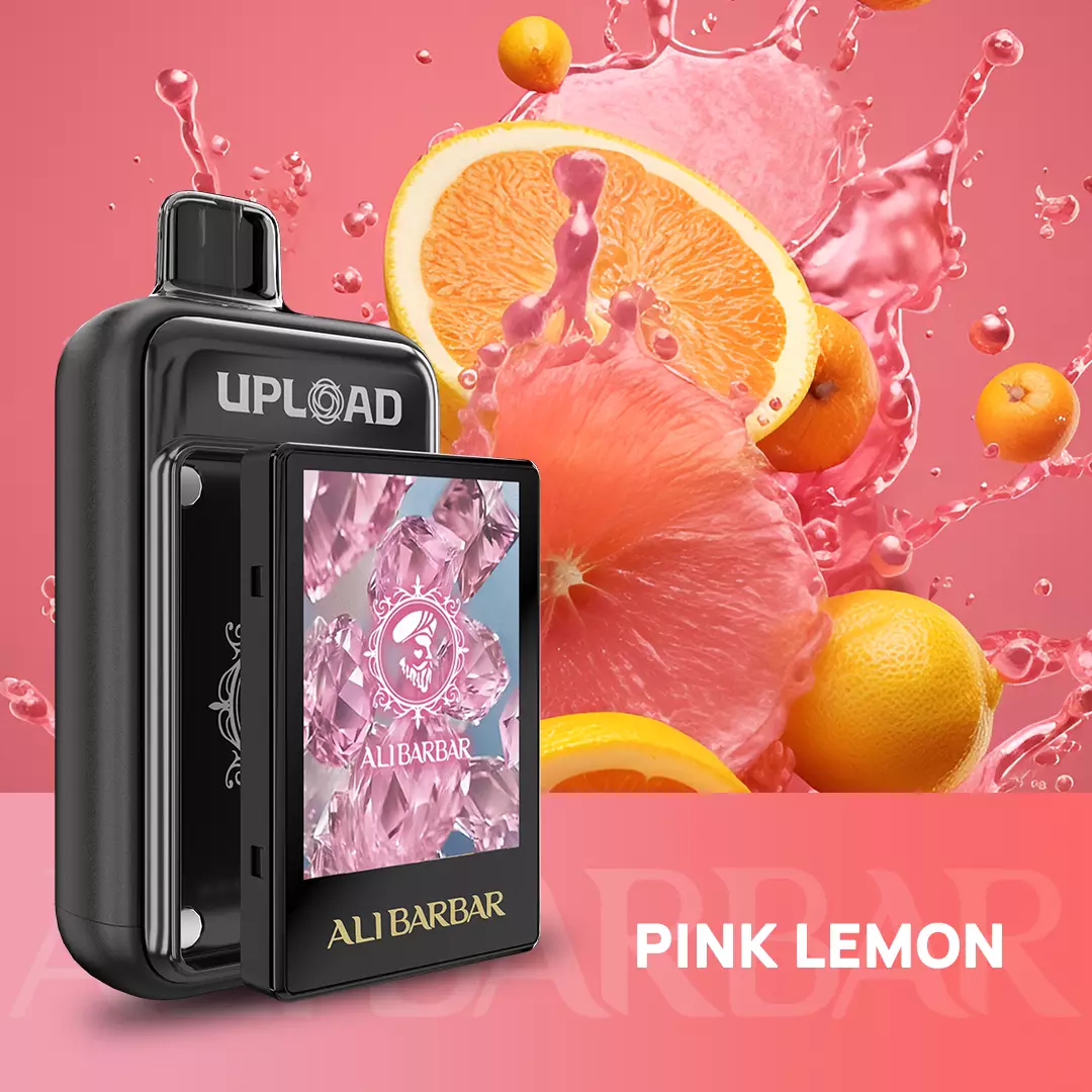 ALIBARBAR UPLOAD 25000 PUFFS - Pink Lemon disposable vape Australia