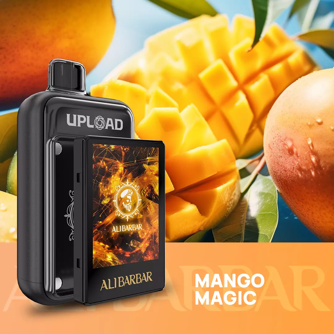ALIBARBAR UPLOAD 25000 PUFFS - Mango Magic disposable vape Australia