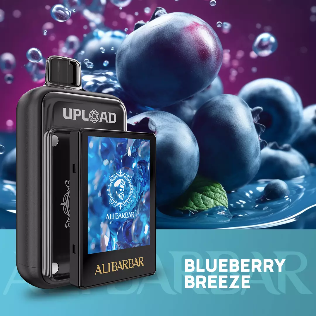 ALIBARBAR UPLOAD 25000 PUFFS - Blueberry Breeze disposable vape Australia