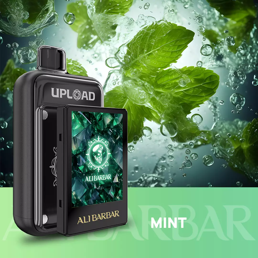 ALIBARBAR UPLOAD 25000 PUFFS - Mint disposable vape Australia