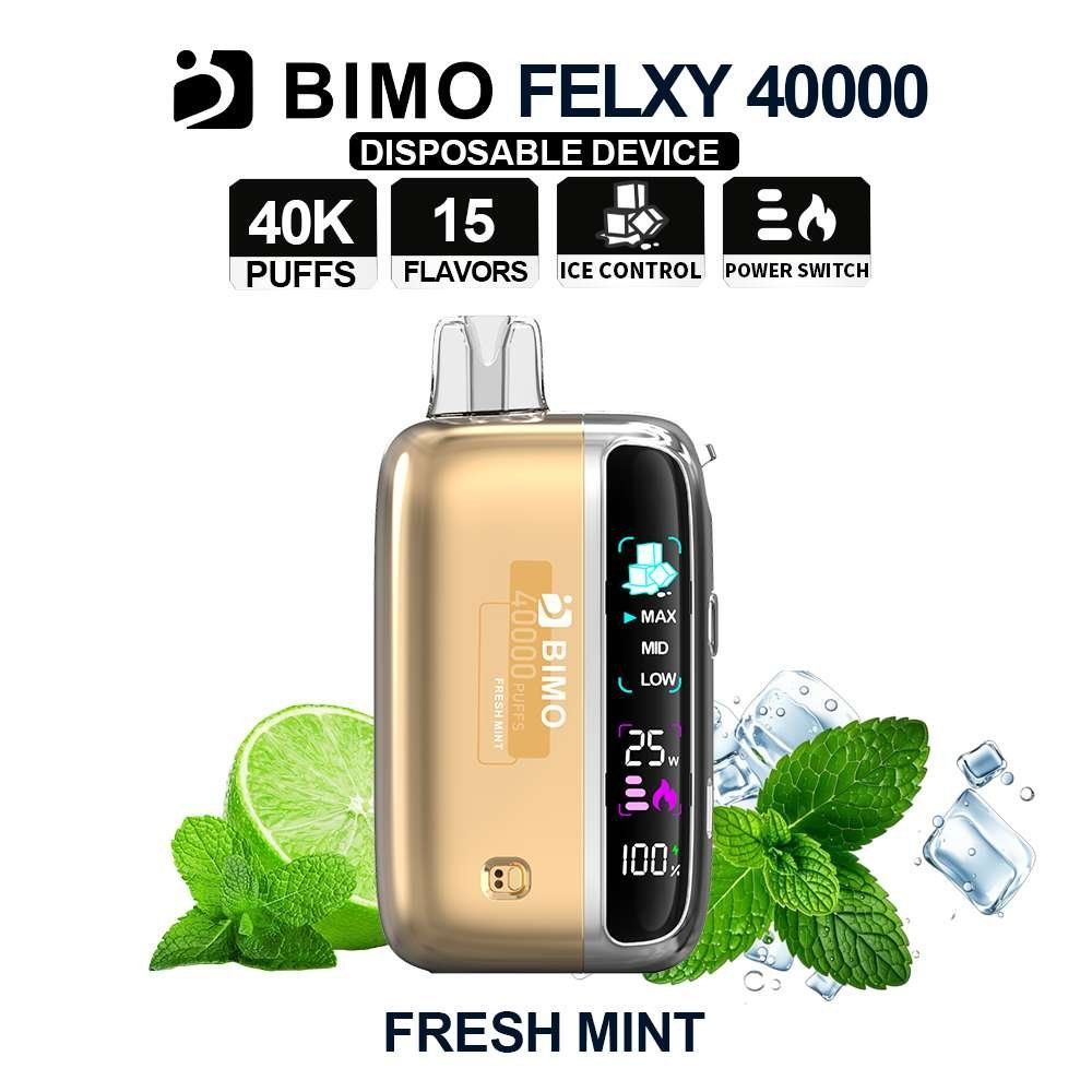 Bimo Felxy 40000 Kit Fresh Mint Puffs Australia