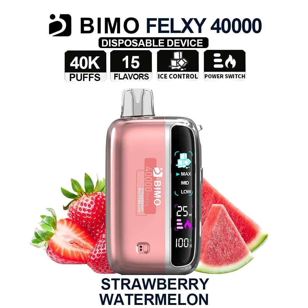 Bimo Felxy 40000 Kit Strawberry Watermelon Puffs Australia