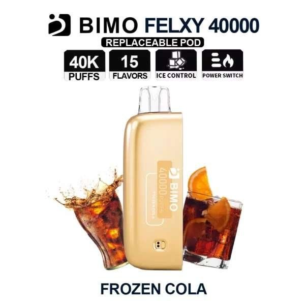 Bimo Felxy 40000 Pod Frozen Cola Puffs Australia