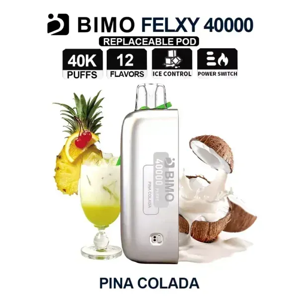 Bimo Felxy 40000 Pod Pina Colada Puffs Australia