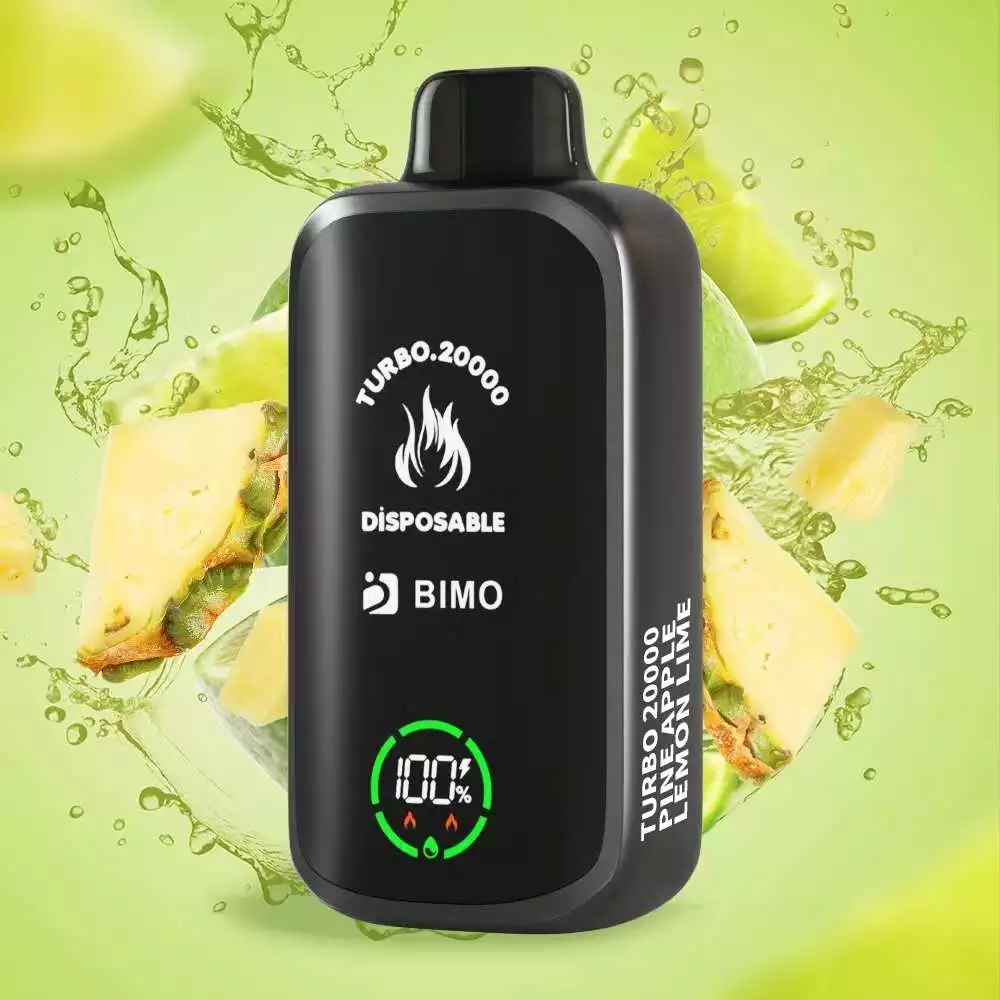 BIMO Turbo 20000 Puffs - Pineapple Lemon Lime disposable vape Australia