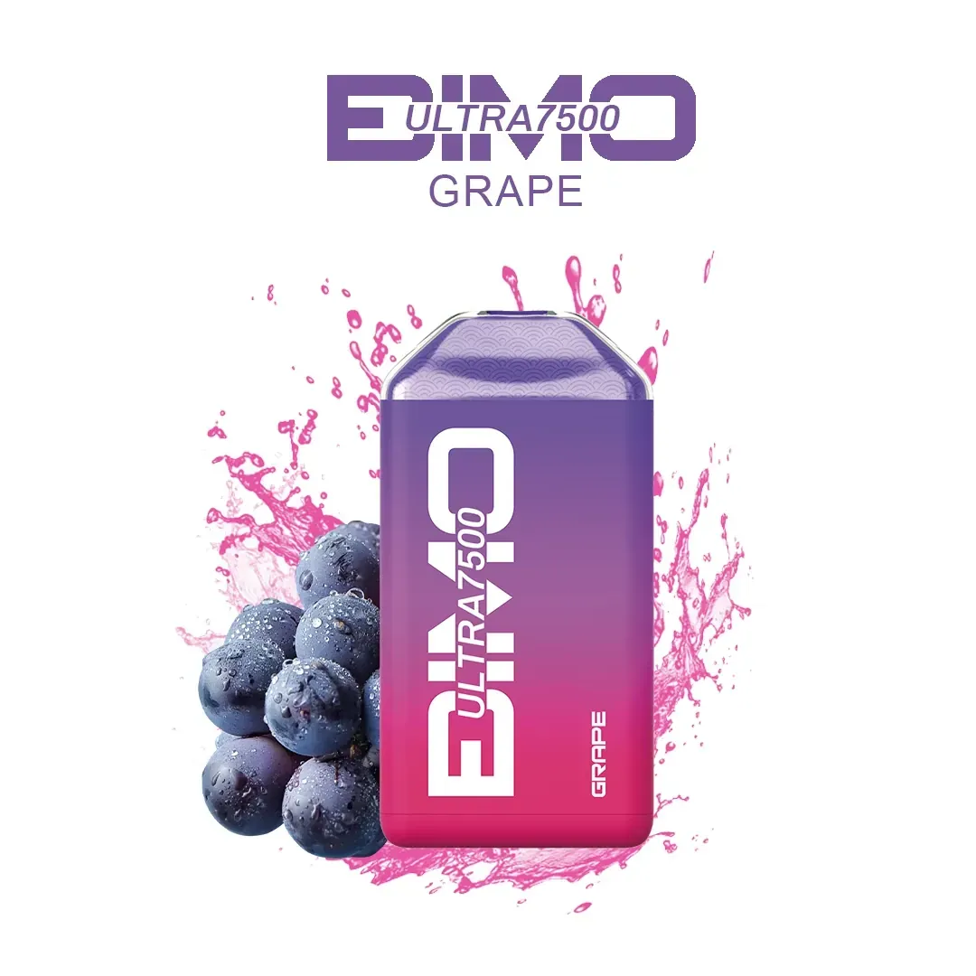 BIMO Ultra 7500 Puffs - Grape disposable vape Australia