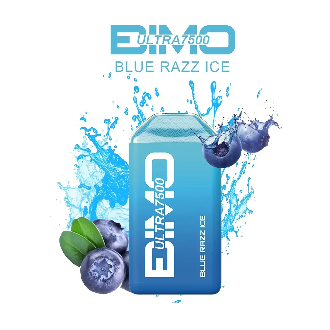BIMO Ultra 7500 Puffs - Blue razz ice disposable vape Australia
