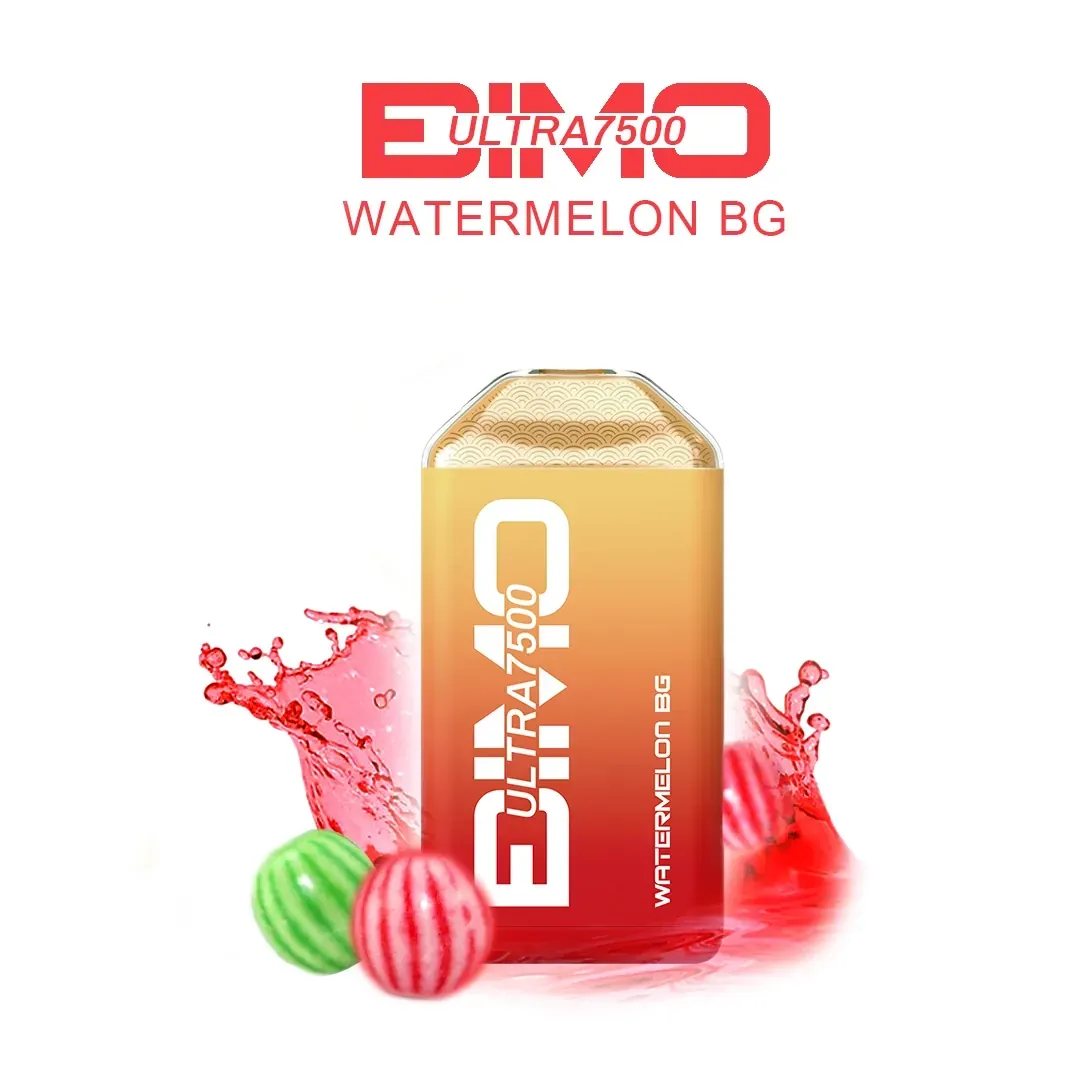 BIMO Ultra 7500 Puffs - Watermelon BG disposable vape Australia