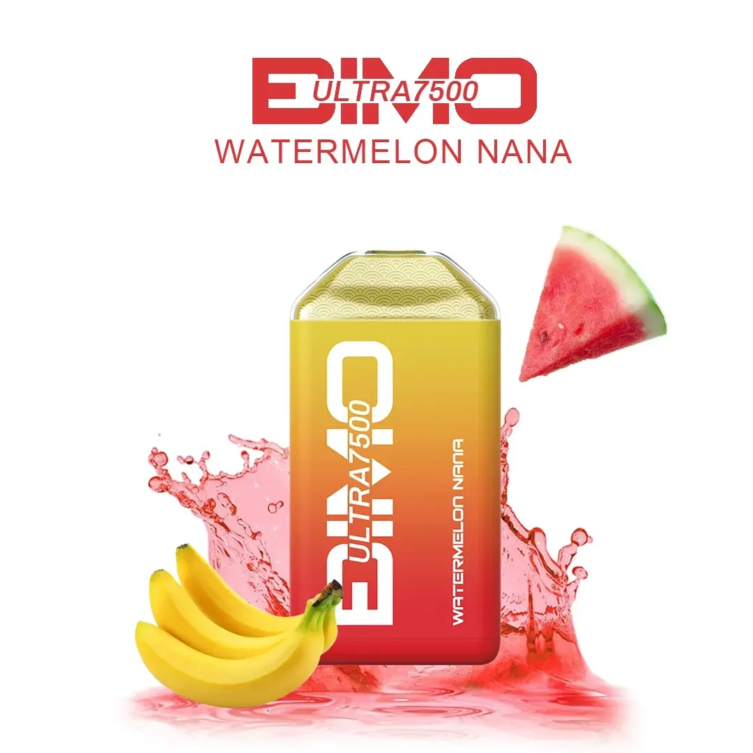 BIMO Ultra 7500 Puffs - Watermelon Nana disposable vape Australia