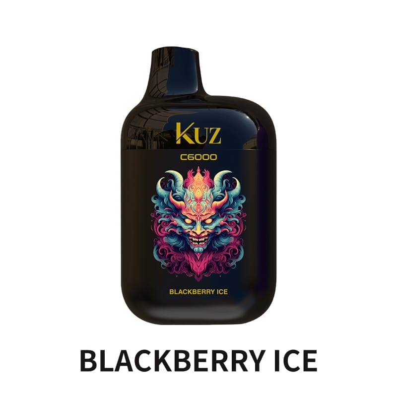 KUZ C6000 PUFFS - BLACKBERRY ICE disposable vape Australia