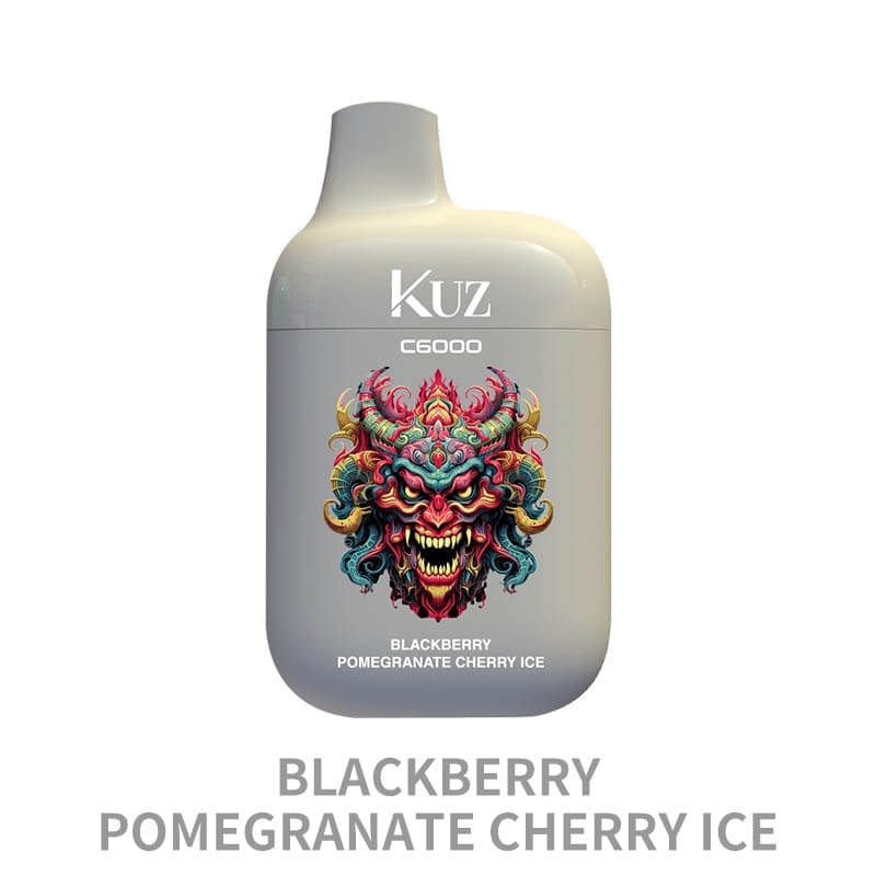 KUZ C6000 PUFFS - BLACKBERRY POMEGRANATE CHERRY ICE disposable vape Australia
