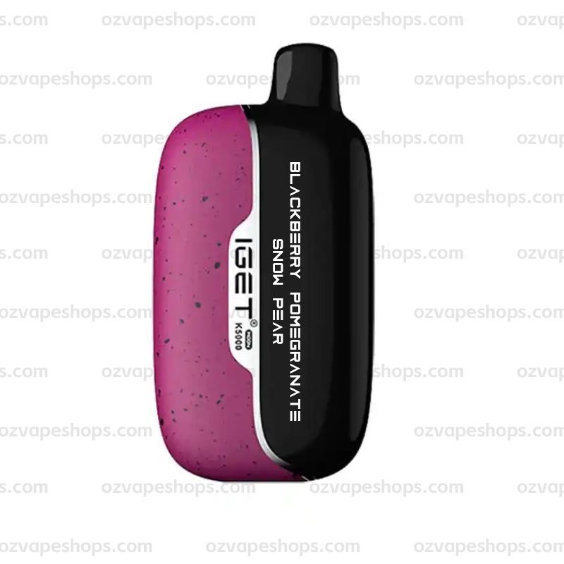 IGET Moon K5000 Puffs -Blackberry Pomegranate Snow Pear