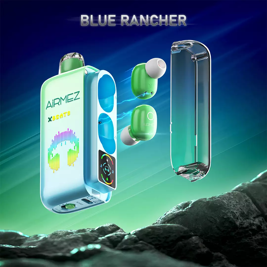 Airmez Xbeats 40000 Puffs - Blue Rancher disposable vape Australia