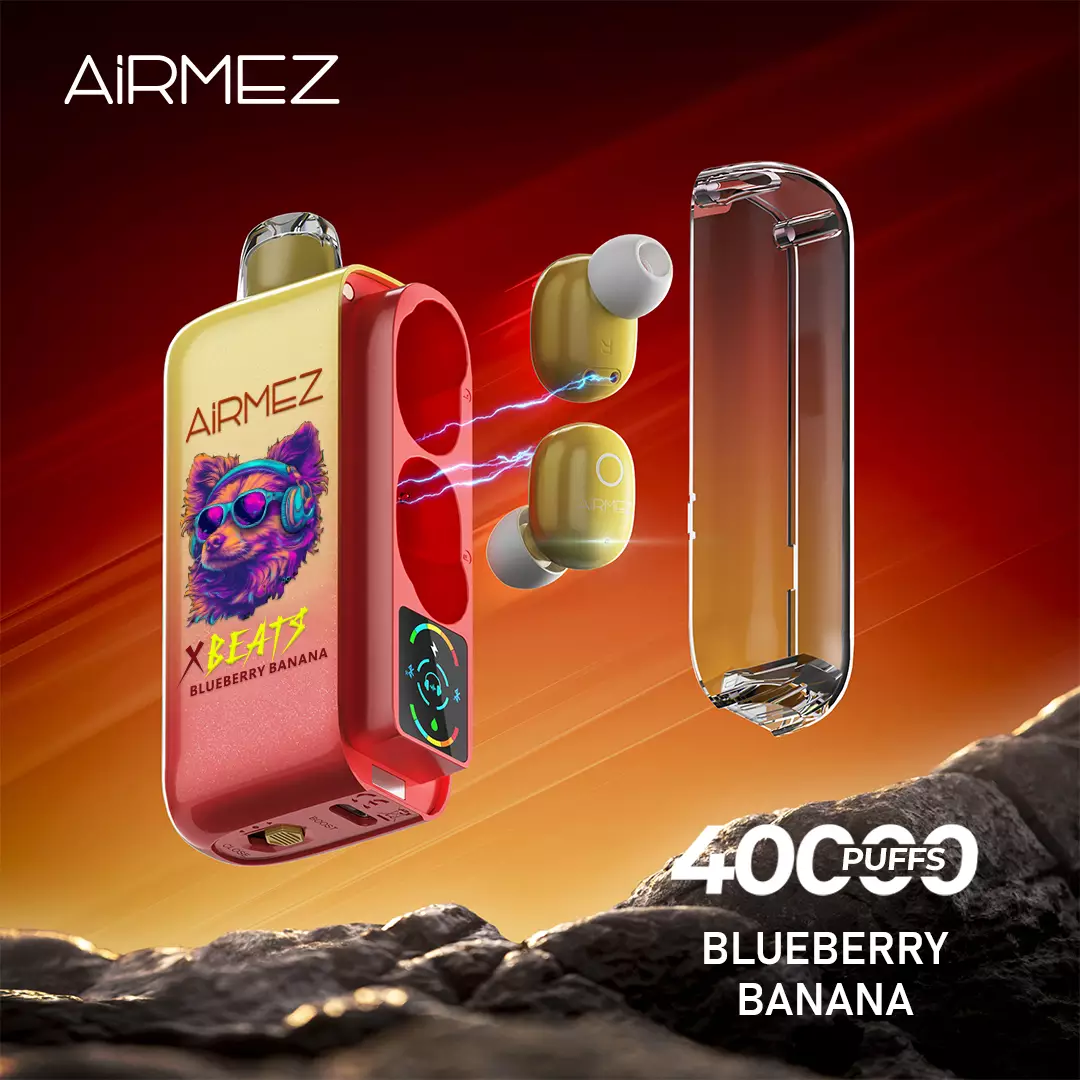 Airmez Xbeats 40000 Puffs - Blueberry Banana disposable vape Australia