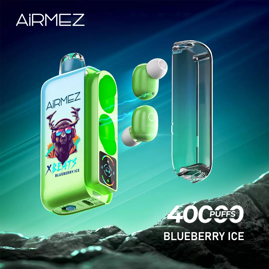 Airmez Xbeats 40000 Puffs - Blueberry Ice disposable vape Australia