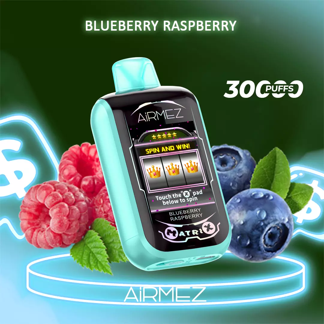Airmez Matrix Pro 30000 Puffs - Blueberry Raspberry disposable vape Australia