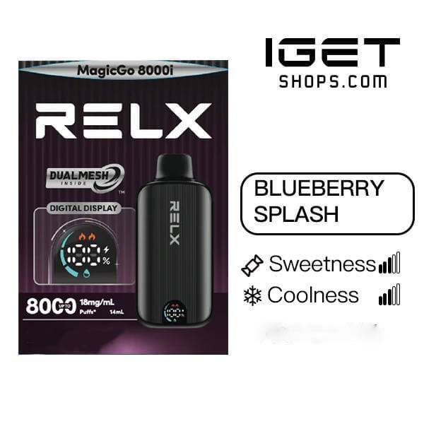 RELX Magicgo i8000 - 10 Pack (10 pcs) Puffs bulk vape carton Australia