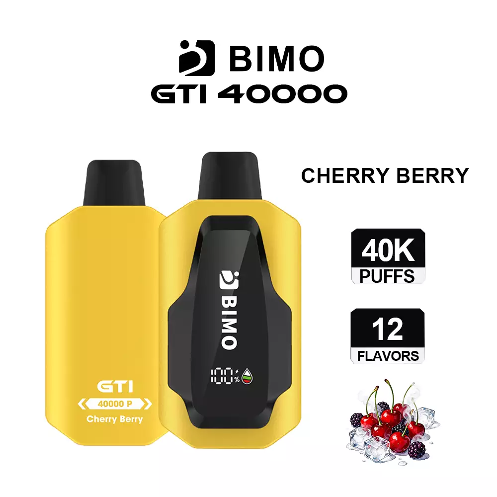 BIMO GTI 40000 Puffs - Cherry Berry disposable vape Australia