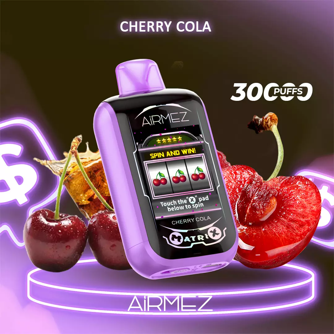 Airmez Matrix Pro 30000 Puffs - Cherry Cola disposable vape Australia
