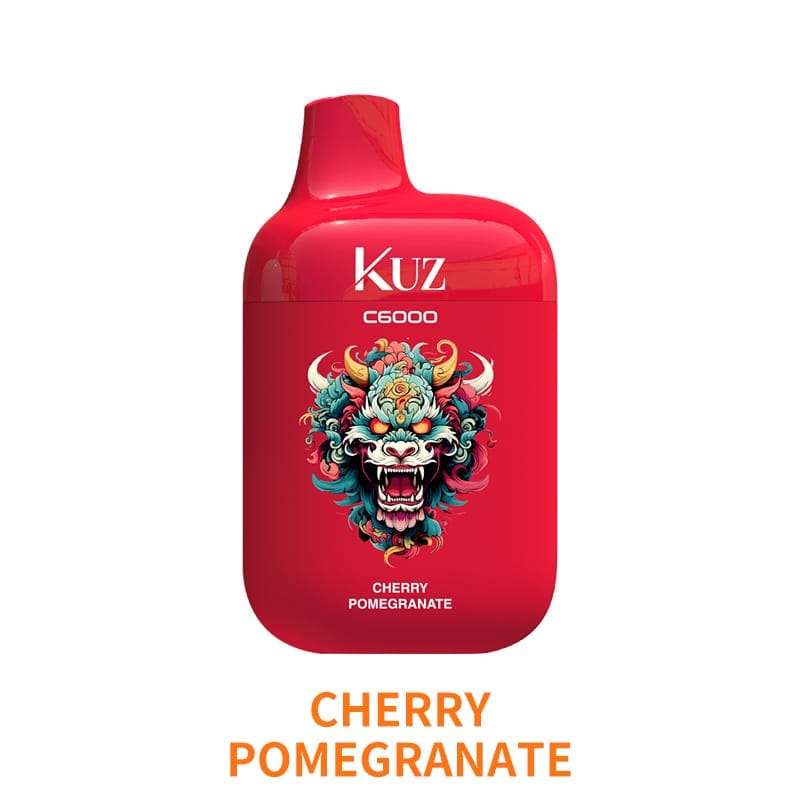 KUZ C6000 PUFFS - CHERRY POMEGRANATE disposable vape Australia