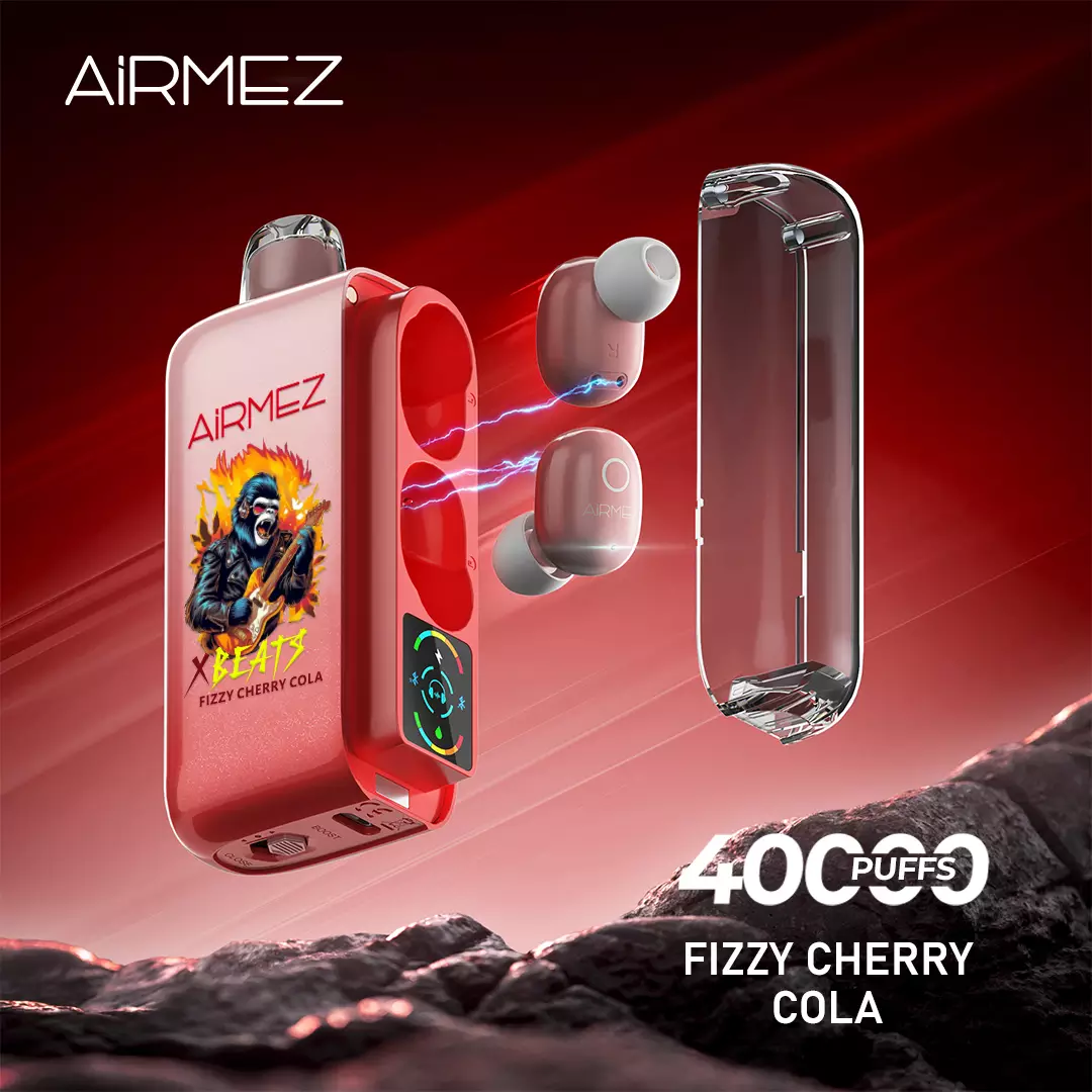 Airmez Xbeats 40000 Puffs - Fizzy Cherry Cola disposable vape Australia