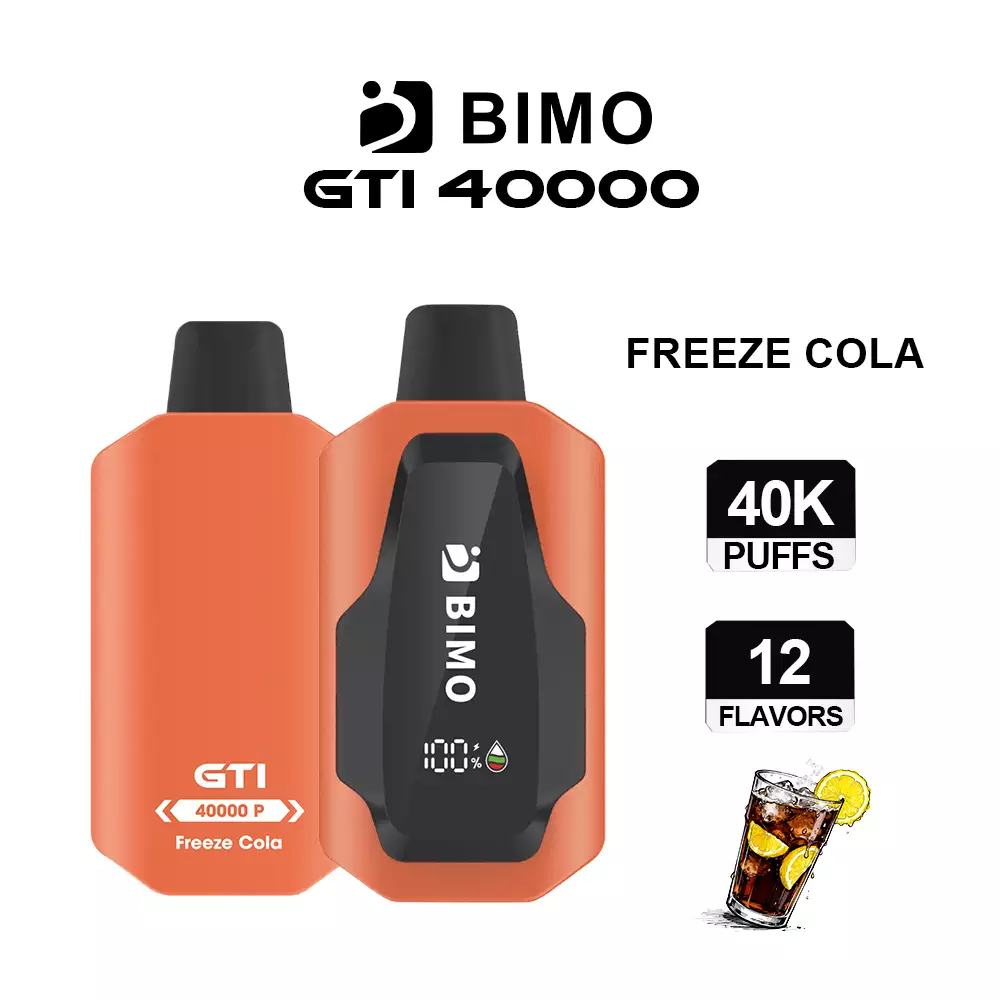 BIMO GTI 40000 Puffs - Freeze Cola disposable vape Australia