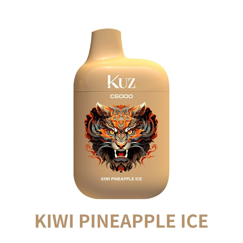 KUZ C6000 PUFFS - KIWI PINEAPPLE ICE disposable vape Australia