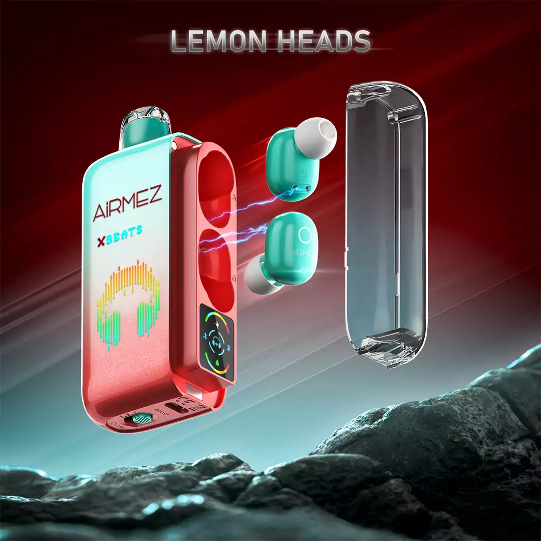 Airmez Xbeats 40000 Puffs - Lemon Heads disposable vape Australia