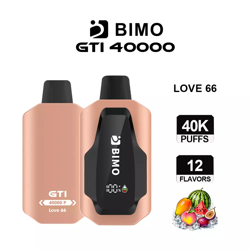 BIMO GTI 40000 Puffs - Love 66 disposable vape Australia