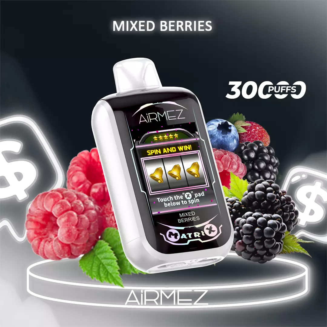 Airmez Matrix Pro 30000 Puffs - Mixed Berries disposable vape Australia