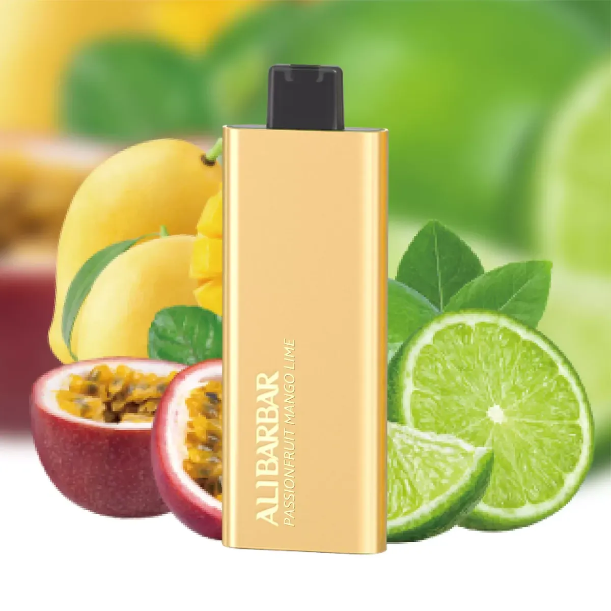 ALIBARBAR Pandora 7000 PUFFS - Passionfruit Mango Lime disposable vape Australia