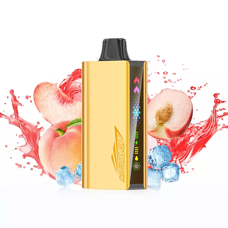 JNR Cruiser 12000 Puffs - Peach Ice disposable vape Australia
