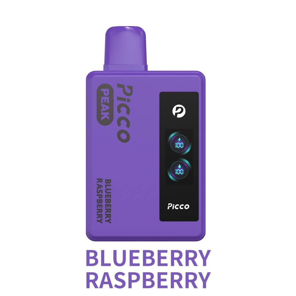 Picco Peak 6000 - Blueberry Raspberry Puffs disposable vape Australia