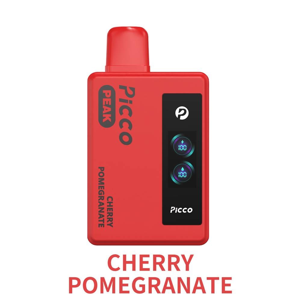 Picco Peak 6000 - Cherry Pomegranate Puffs disposable vape Australia