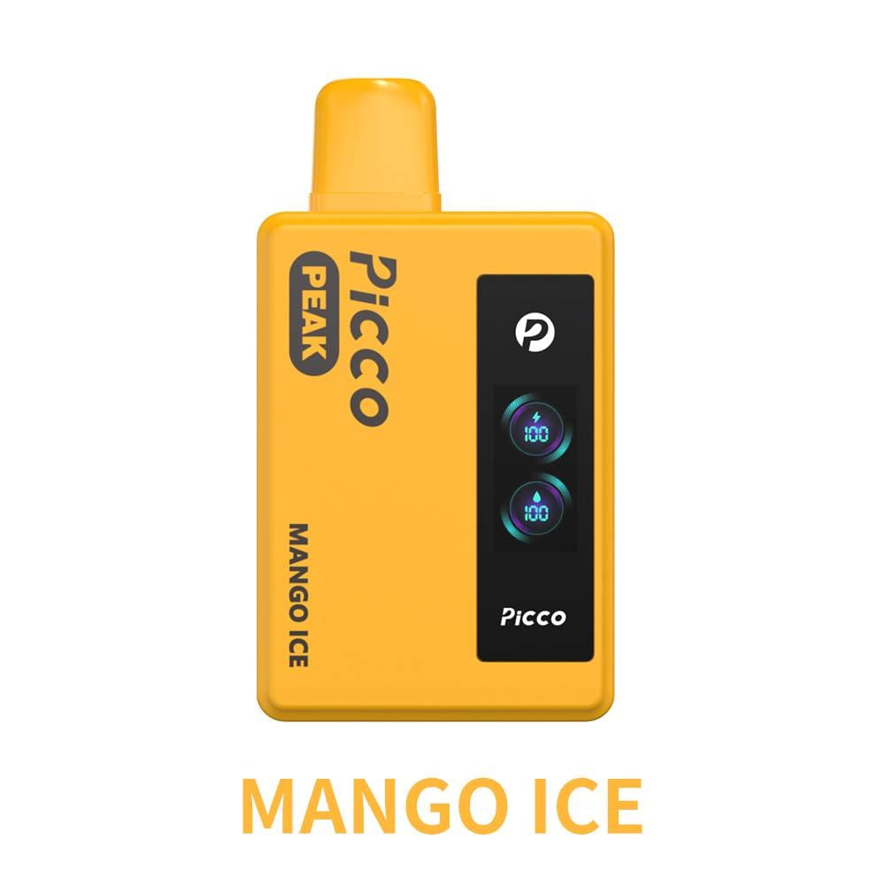 Picco Peak 6000 - Mango Ice Puffs disposable vape Australia