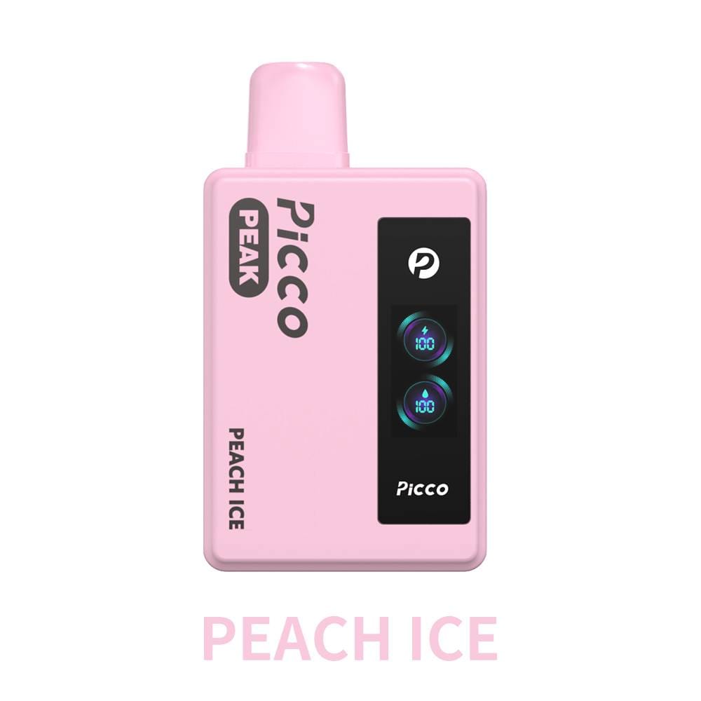 Picco Peak 6000 - Peach Ice Puffs disposable vape Australia