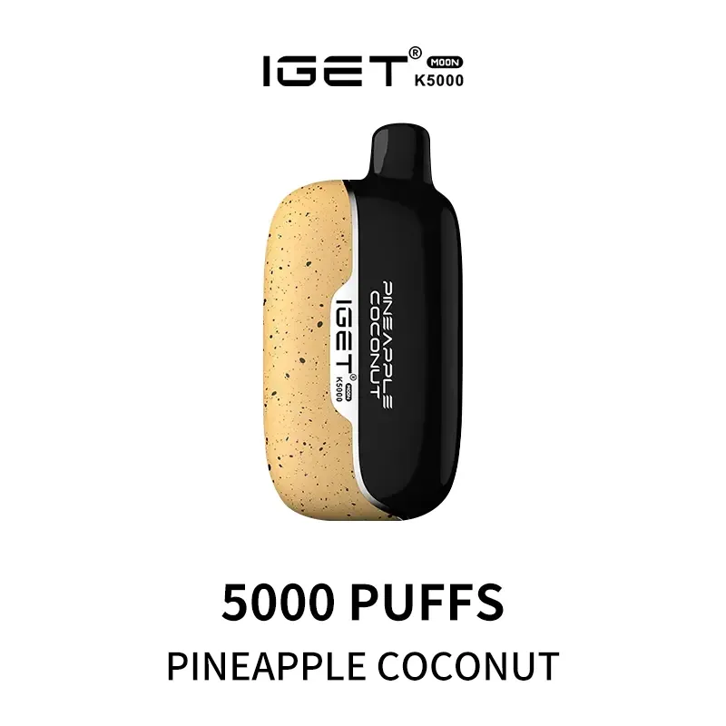 IGET Moon K5000 Puffs - Pineapple Coconut