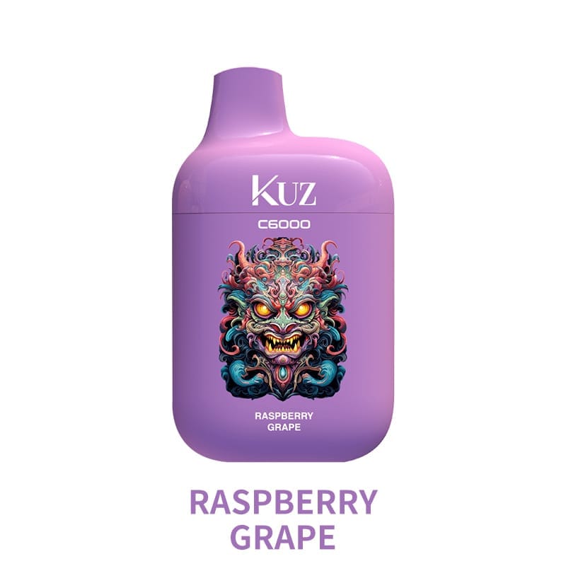 KUZ C6000 PUFFS - RASPBERRY GRAPE disposable vape Australia