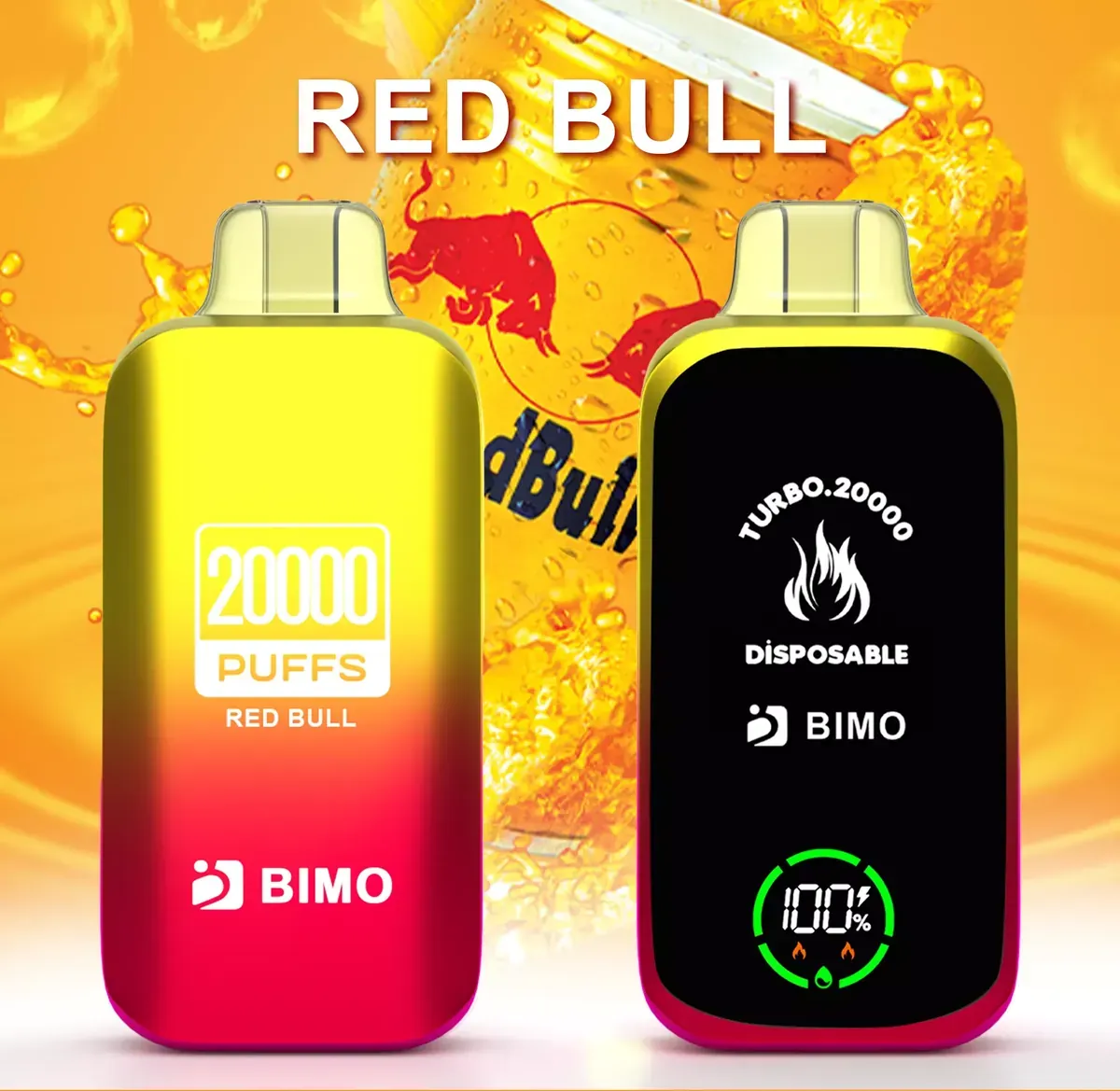 BIMO Turbo 20000 Puffs - Red Bull disposable vape Australia