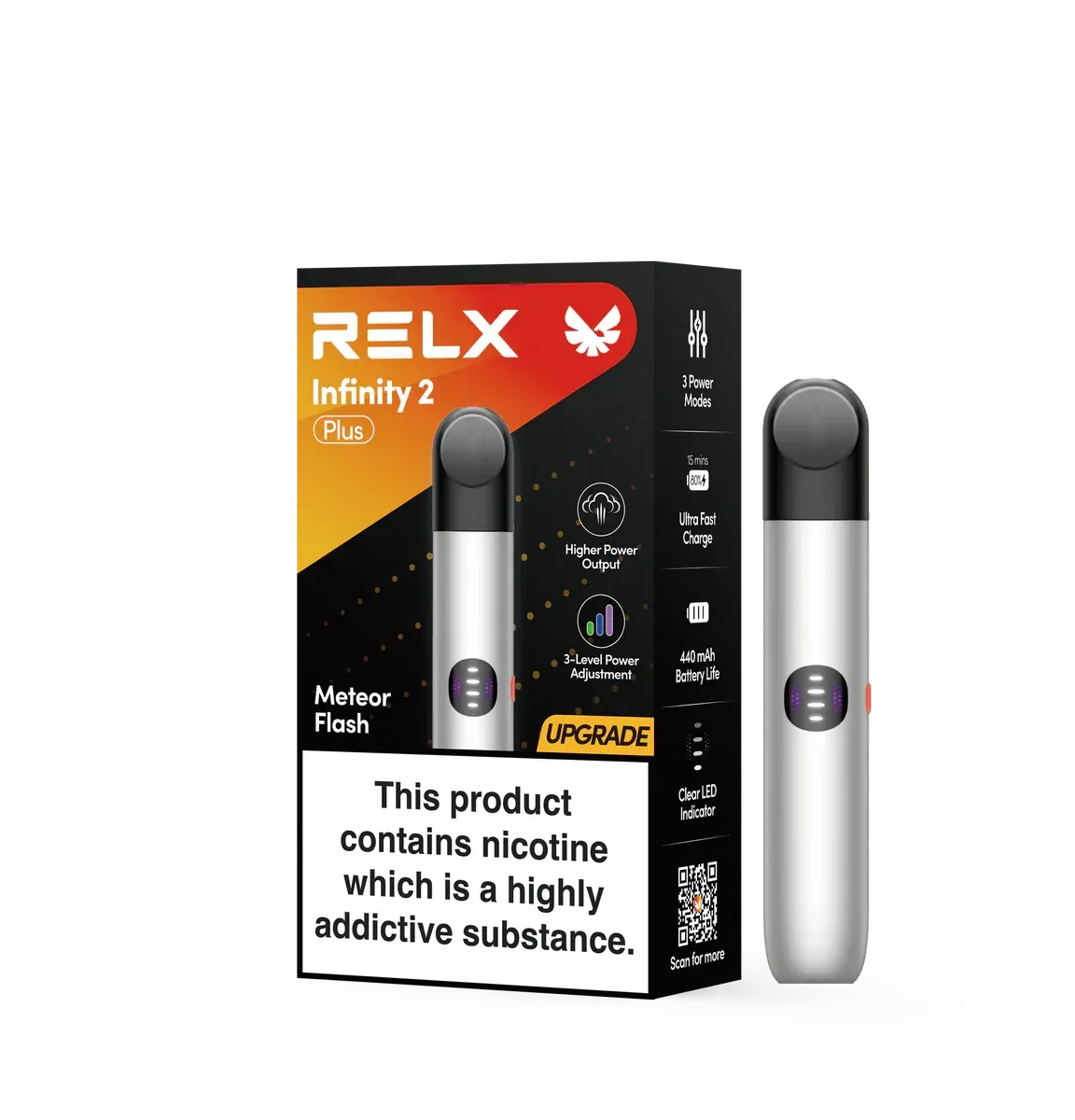 RELX Infinity 2 Plus Device - Meteor Flash Australia