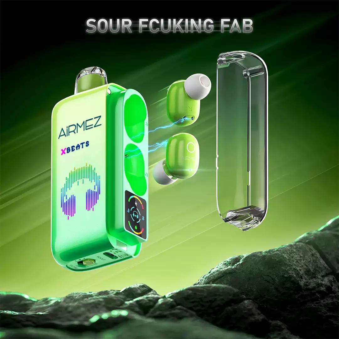 Airmez Xbeats 40000 Puffs - Sour Fcuking Fab disposable vape Australia