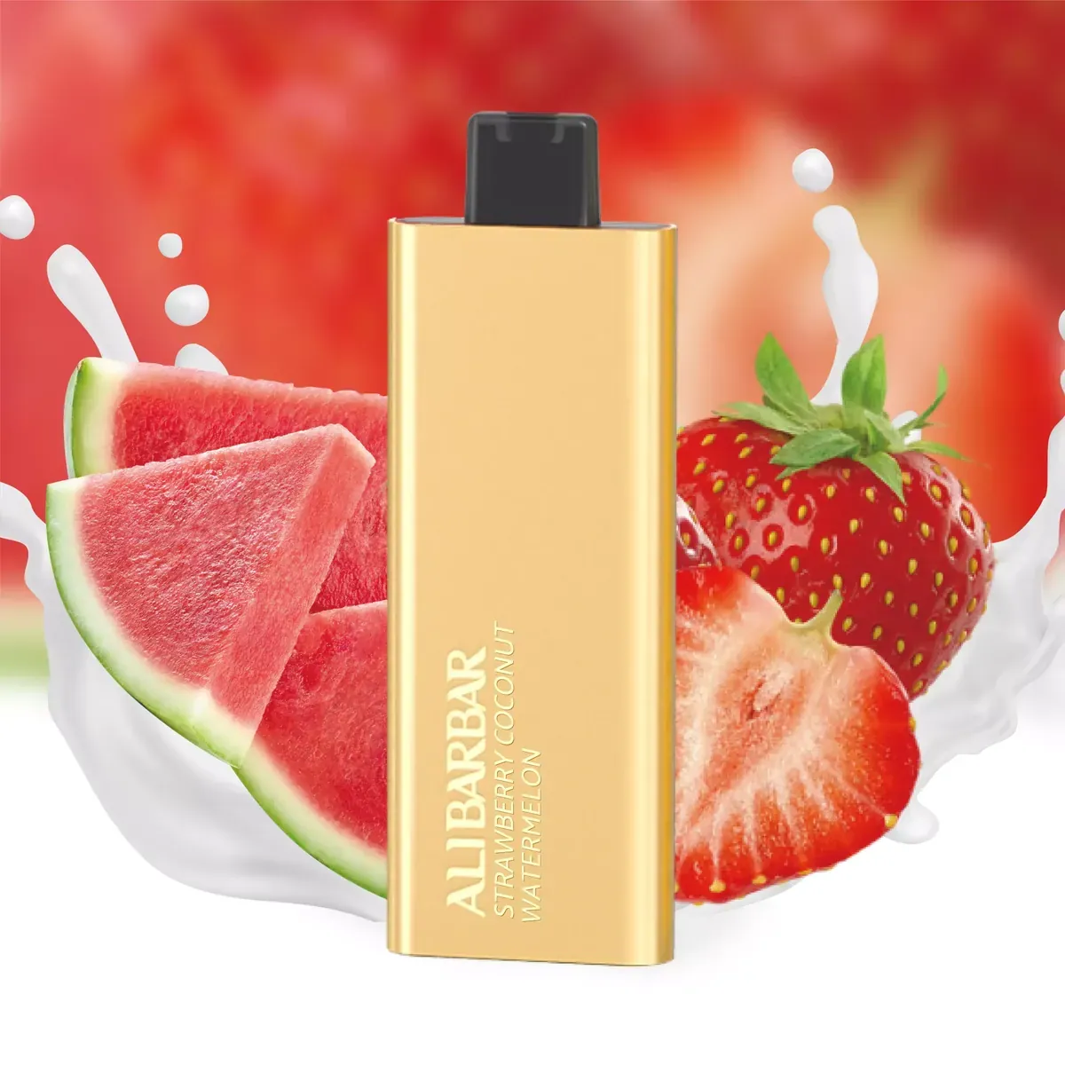 ALIBARBAR Pandora 7000 PUFFS - Strawberry Coconut Watermelon disposable vape Australia